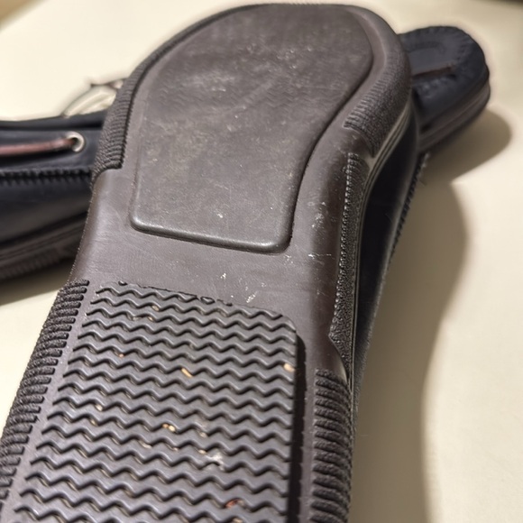 Ralph Lauren “Polo Country” black boat shoe Sz 10 - Picture 5 of 8